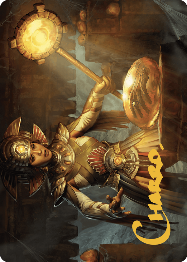 Curator of Sun's Creation // Curator of Sun's Creation (ALCI-018) - The Lost Caverns of Ixalan Art Series (Borderless) Foil