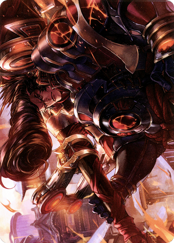 Upriser Renegade // Upriser Renegade (ANEO-065) - Neon Dynasty Art Series (Borderless)