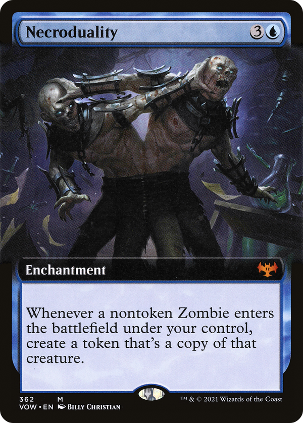 Necroduality (Extended Art) (VOW-362) - Innistrad: Crimson Vow: (Extended Art)