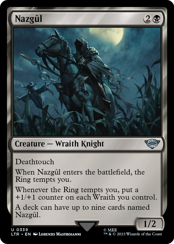 Nazgul (0339) (LTR-339) - The Lord of the Rings: Tales of Middle-earth