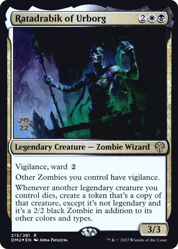 Ratadrabik of Urborg (PRE-213) - Dominaria United Promos Foil