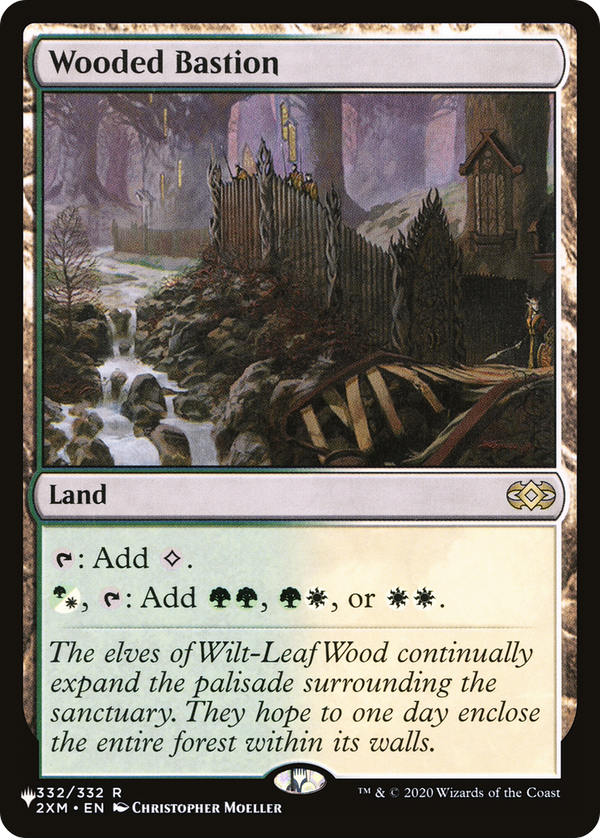 Wooded Bastion (LIST-2XM-332) - The List Reprints