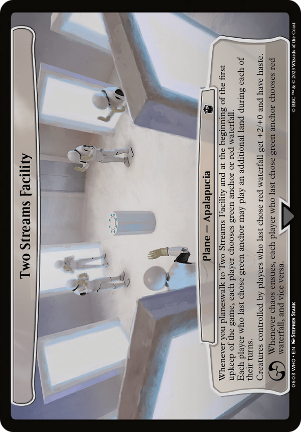 Two Streams Facility (WHO-603) - Doctor Who