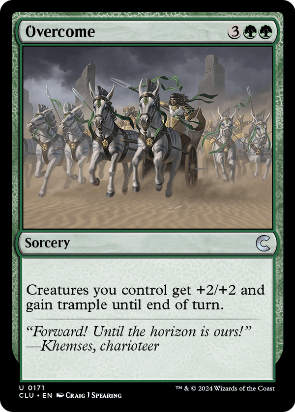 Overcome (CLU-171) - Ravnica: Clue Edition