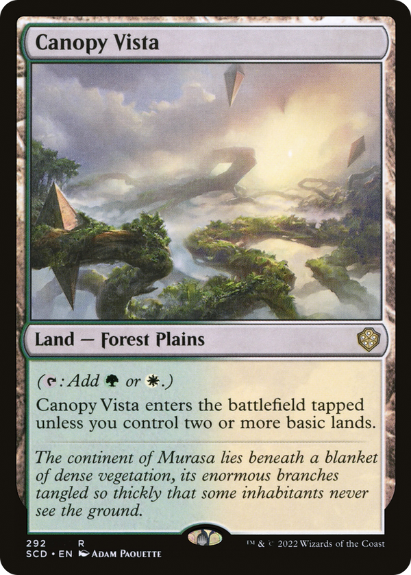 Canopy Vista (SCD-292) - Starter Commander Decks