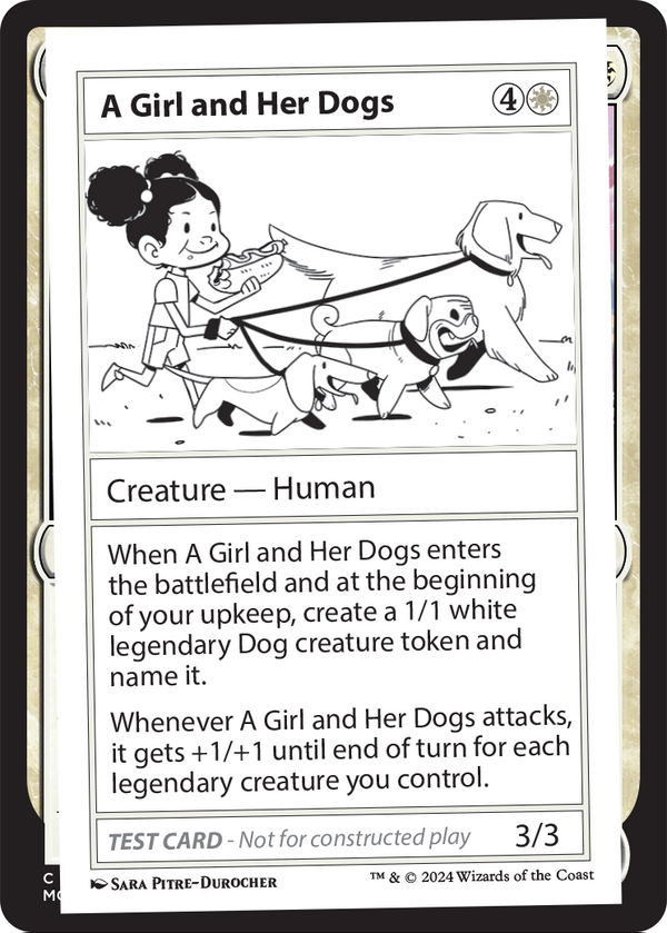 A Girl and Her Dogs (MB2PC-) - Mystery Booster 2