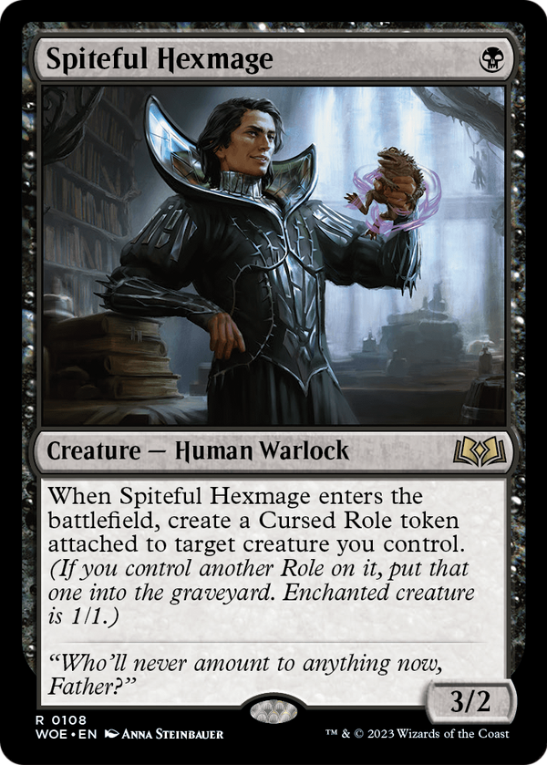 Spiteful Hexmage (WOE-108) - Wilds of Eldraine Foil