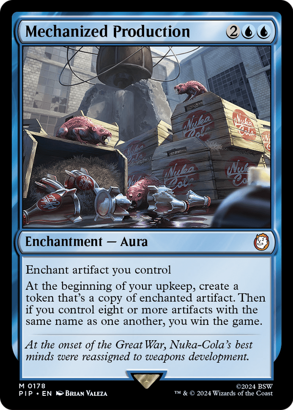 Mechanized Production (PIP-178) - Fallout