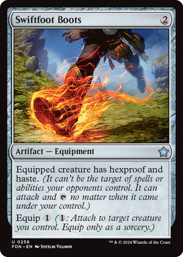 Swiftfoot Boots (FDN-258) - Foundations Foil
