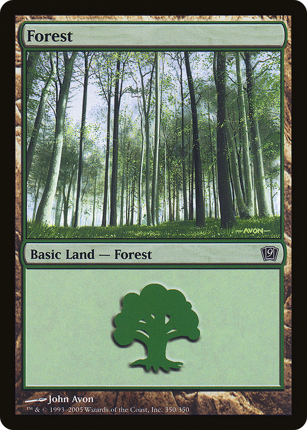 Forest (350) (9ED-350) - 9th Edition