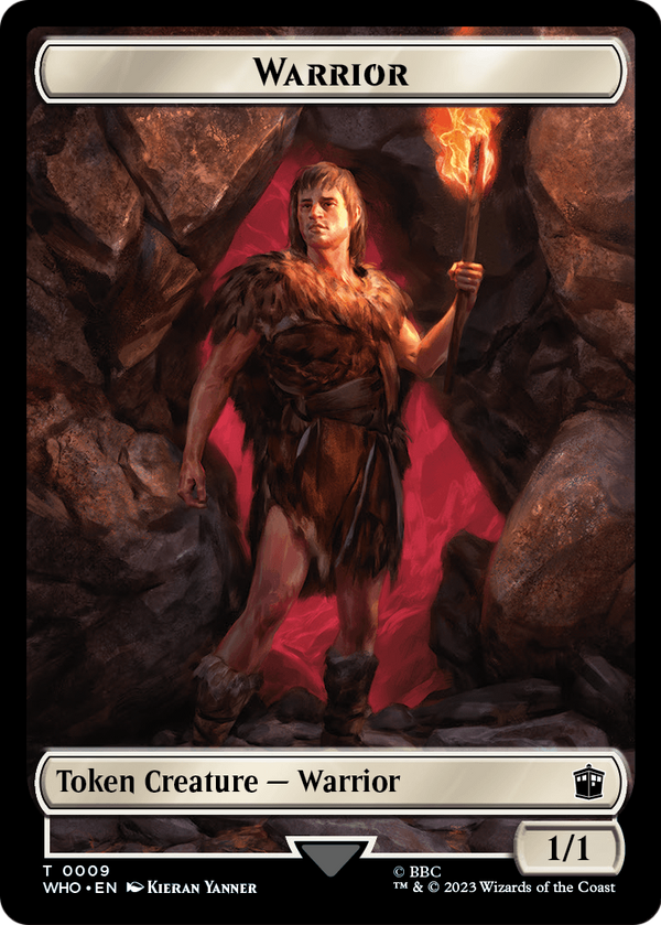 Warrior (TWHO-009) - Doctor Who Tokens Foil