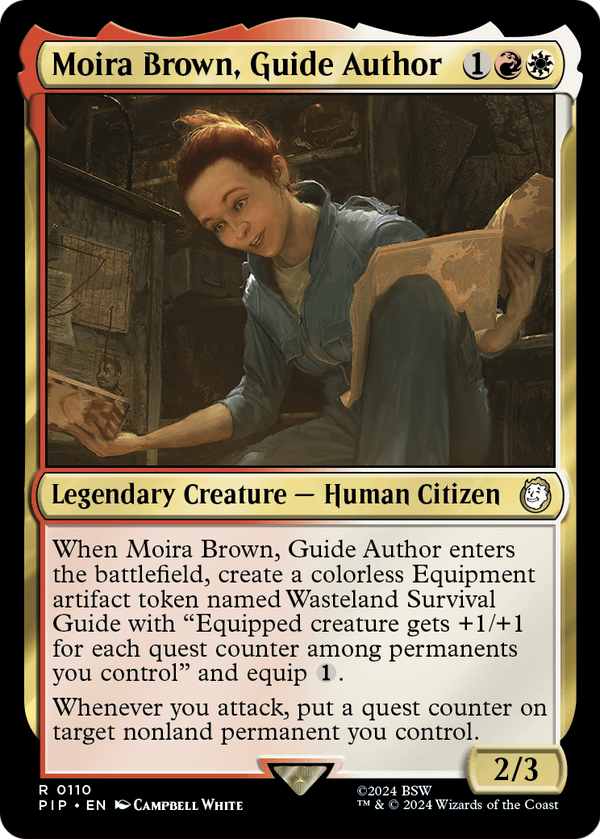 Moira Brown, Guide Author (PIP-110) - Fallout Foil