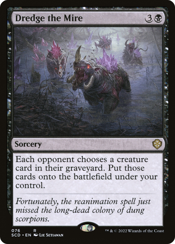 Dredge the Mire (SCD-076) - Starter Commander Decks