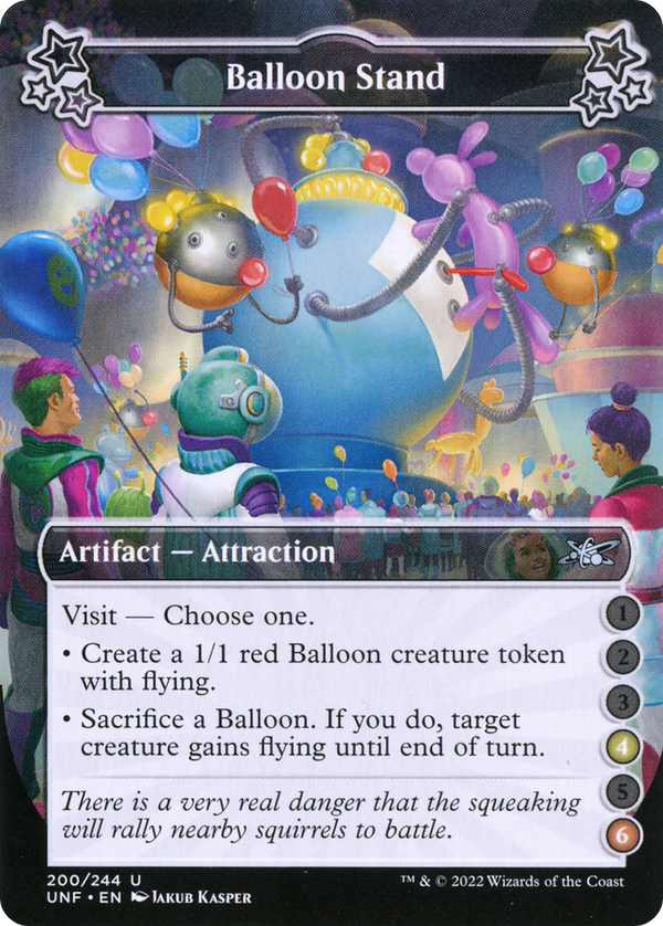 Balloon Stand (4-6) (UNF-200) - Unfinity Foil