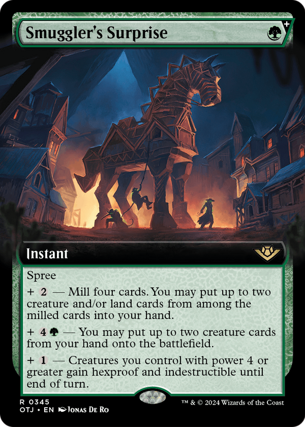 Smuggler's Surprise (Extended Art) (OTJ-345) - Outlaws of Thunder Junction: (Extended Art, spree) Foil