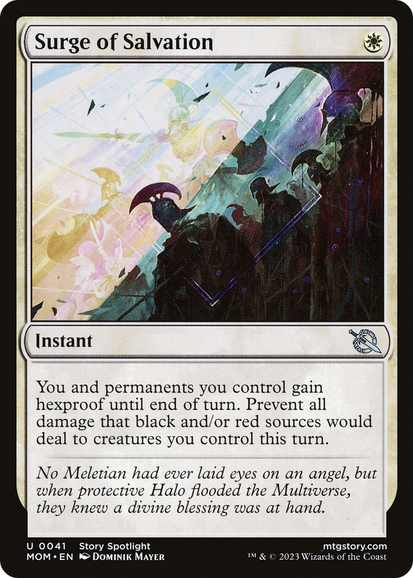 Surge of Salvation (MOM-041) - March of the Machine Foil