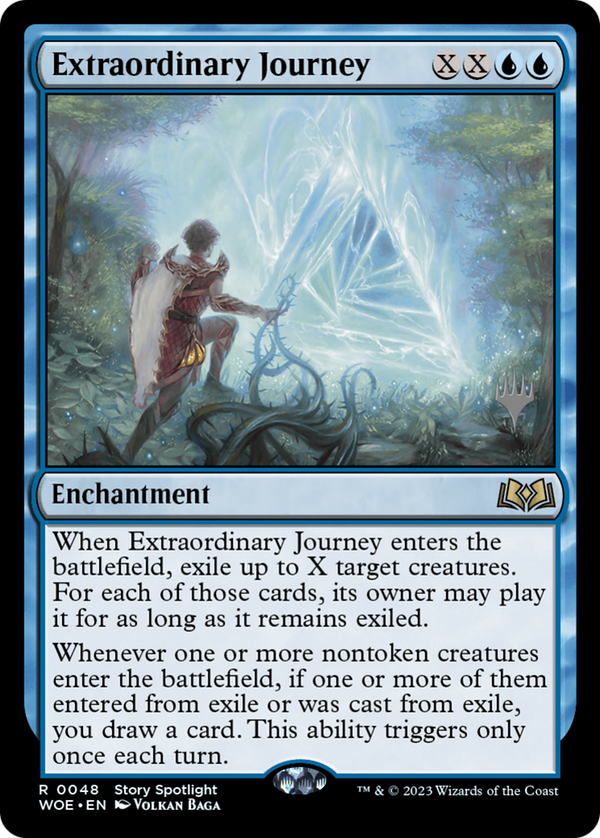 Extraordinary Journey (PPWOE-048) - Wilds of Eldraine Promos Foil