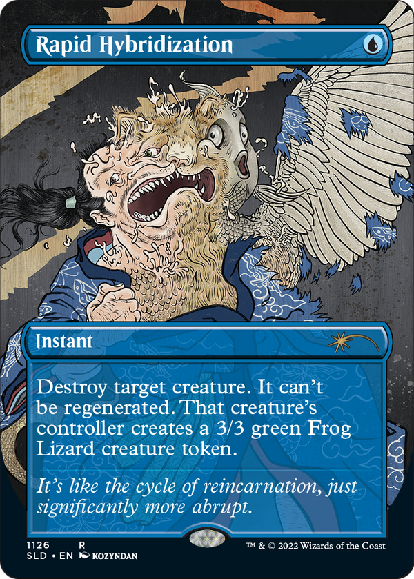 Rapid Hybridization (SLD-1126) - Secret Lair Drop (Borderless) Foil
