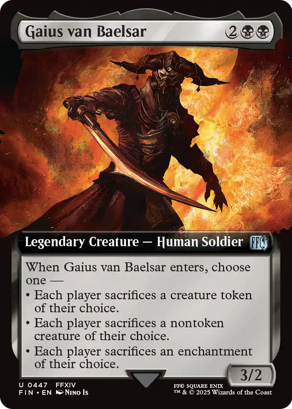 Gaius van Baelsar (Extended Art) (FIN-447) - FINAL FANTASY: (Extended Art)