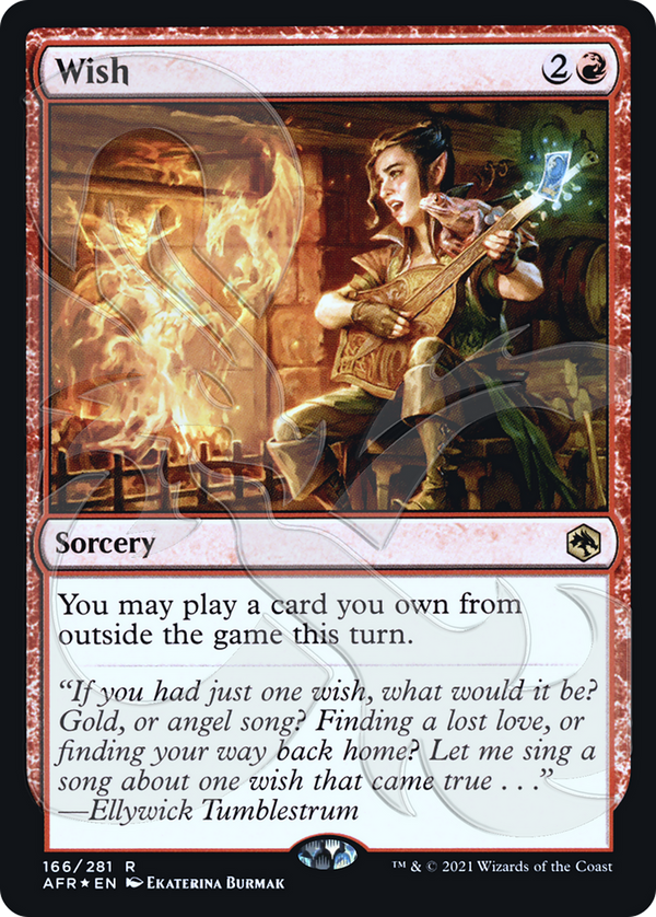 Wish (AFR&-166) - Adventures in the Forgotten Realms Promos Foil