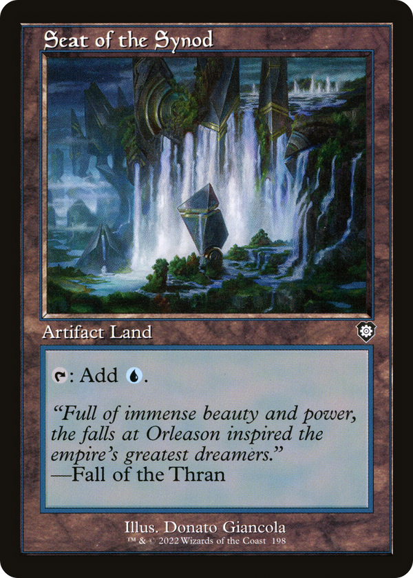 Seat of the Synod (Retro Frame) (BRC-198) - The Brothers' War Commander