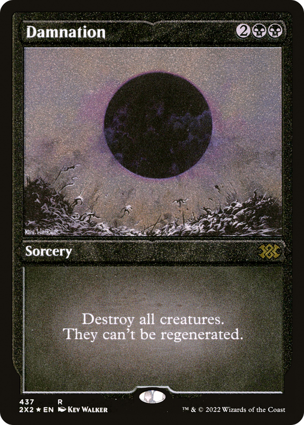 Damnation (Foil Etched) (2X2-437) - Double Masters 2022 Foil