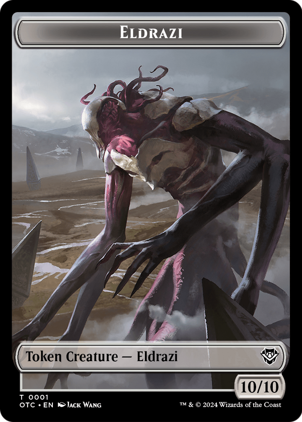 Eldrazi (TOTC-001) - Outlaws of Thunder Junction Commander Tokens Foil