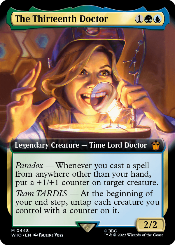 The Thirteenth Doctor (Extended Art) (WHO-448) - Doctor Who: (Extended Art)