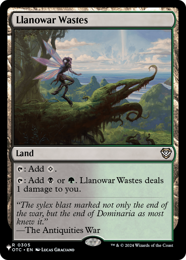 Llanowar Wastes (LIST-OTC-305) - The List