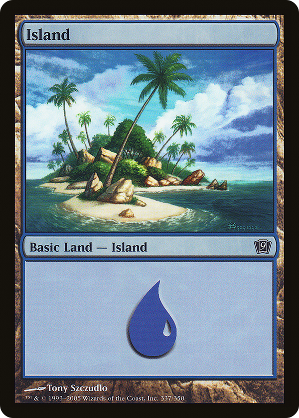 Island (337) (9ED-337) - 9th Edition