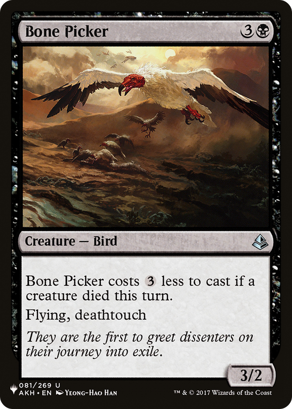 Bone Picker (LIST-AKH-81) - The List