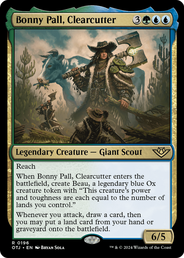 Bonny Pall, Clearcutter (OTJ-196) - Outlaws of Thunder Junction