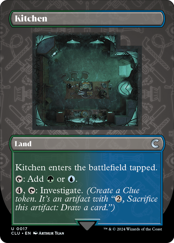 Kitchen (Borderless) (CLU-017) - Ravnica: Clue Edition