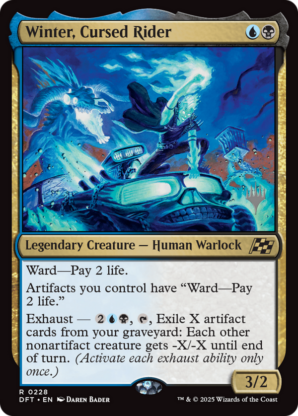 Winter, Cursed Rider (PPDFT-228) - Promo Pack: Aetherdrift