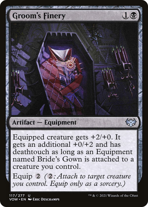 Groom's Finery (VOW-117) - Innistrad: Crimson Vow Foil
