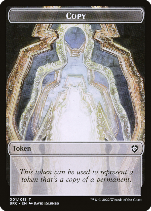 Copy (TBRC-001) - The Brothers' War Commander Tokens Foil