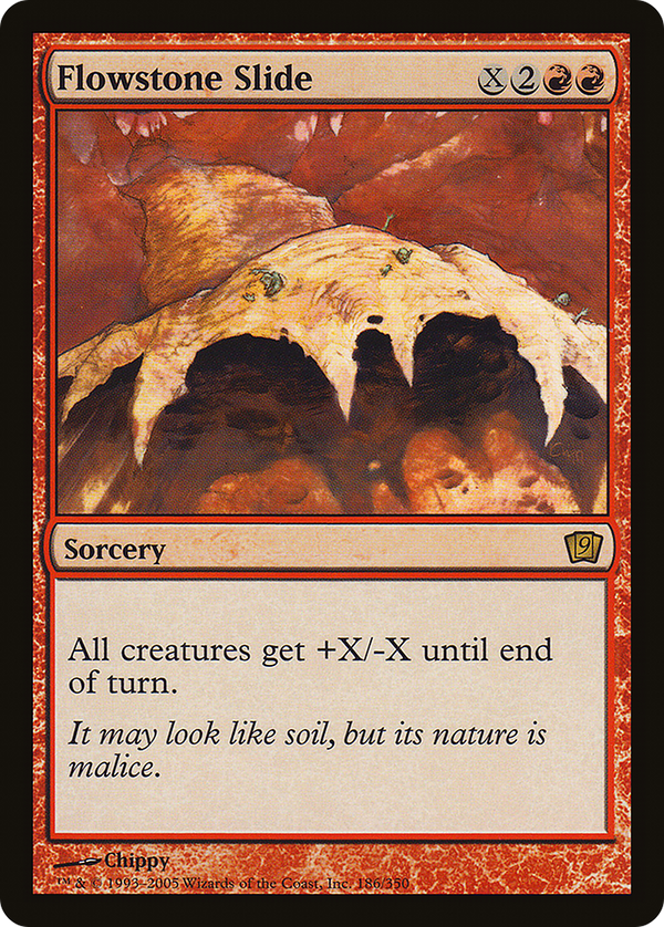 Flowstone Slide (9ED-186) - 9th Edition