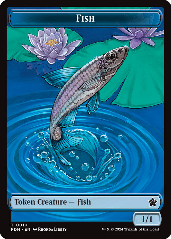 Fish (TFDN-010) - Foundations Tokens Foil
