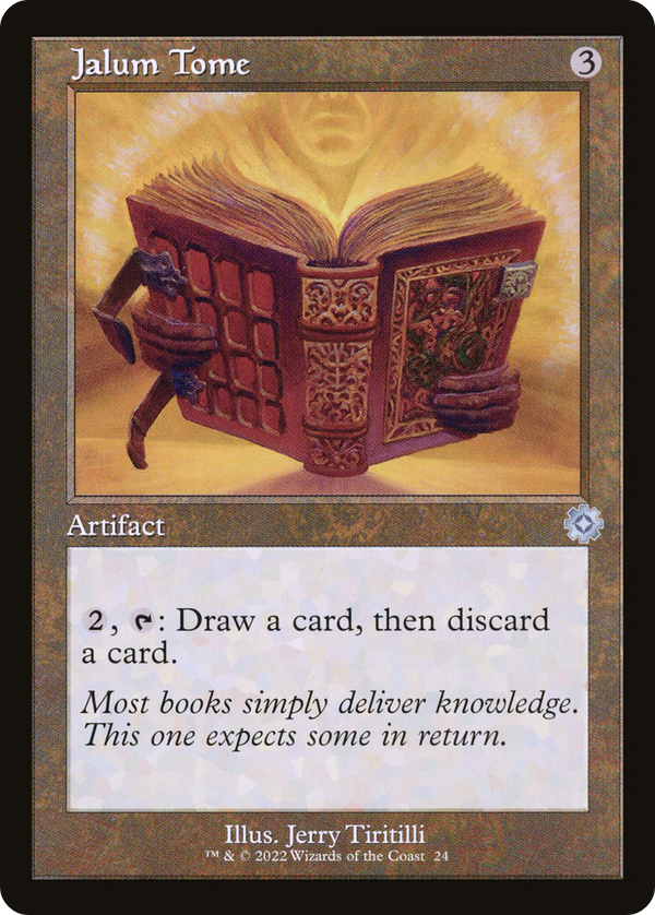 Jalum Tome (BRR-024) - The Brothers' War Retro Artifacts Foil