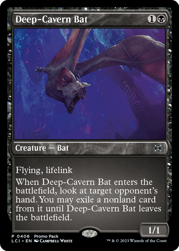 Deep-Cavern Bat (PPLCI-406) - The Lost Caverns of Ixalan Foil