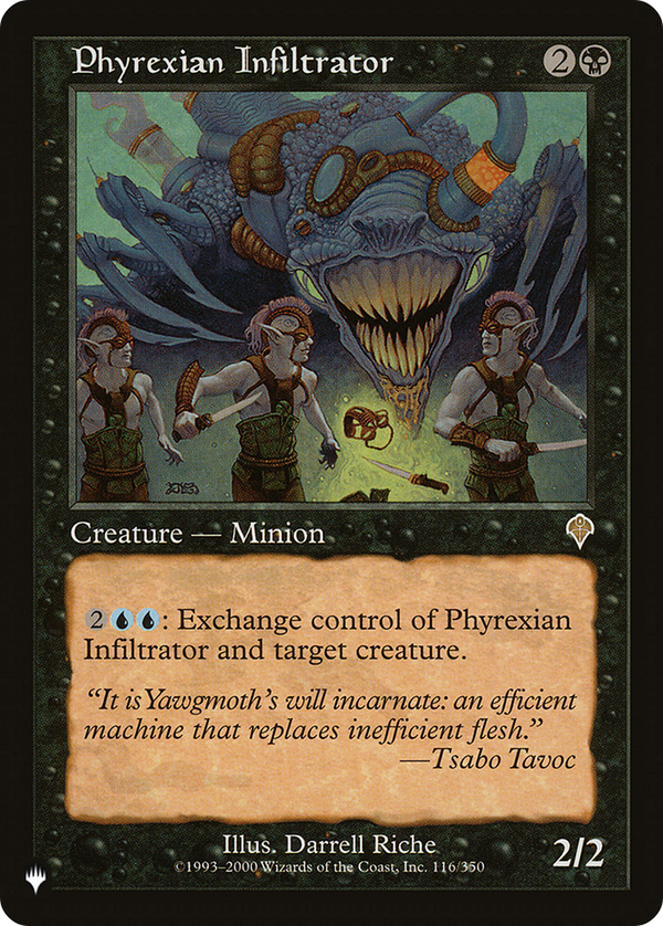 Phyrexian Infiltrator (LIST-INV-116) - The List