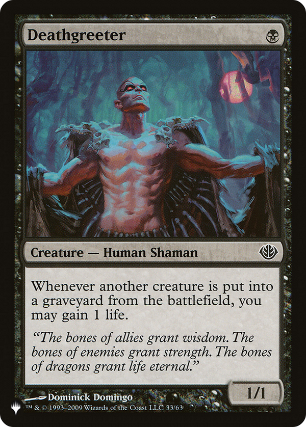 Deathgreeter (LIST-DDD-33) - The List