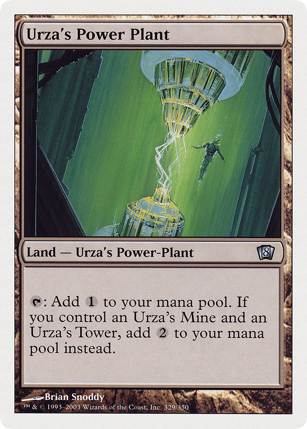 Urza's Power Plant (8ED-329) - 8th Edition Foil