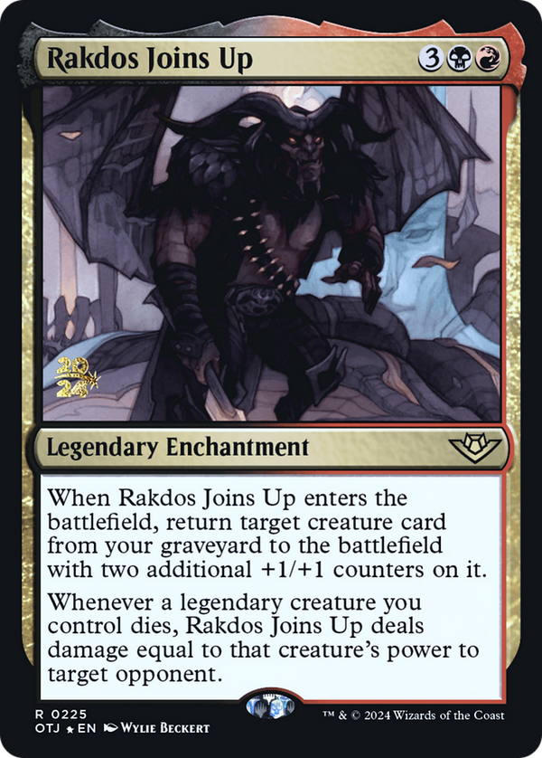 Rakdos Joins Up (PRE-225) - Outlaws of Thunder Junction Promos Foil