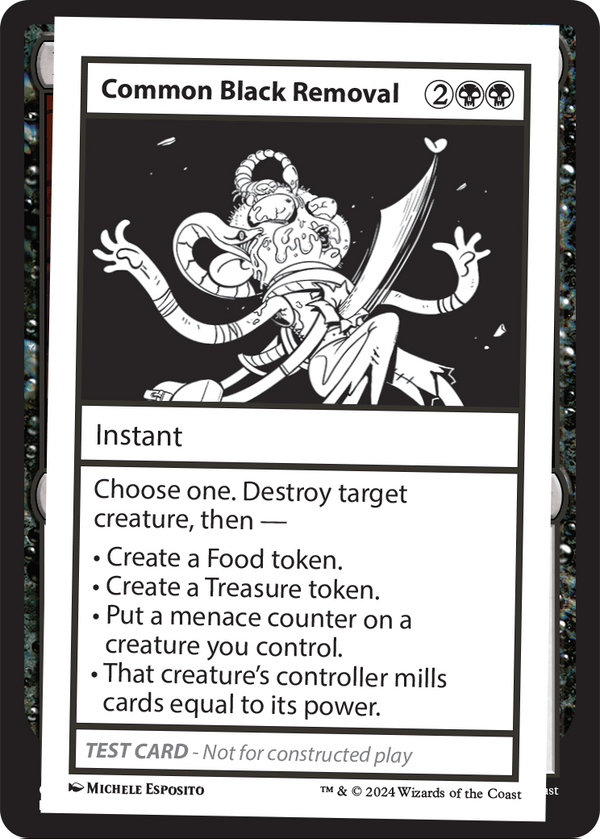 Common Black Removal (MB2PC-) - Mystery Booster 2