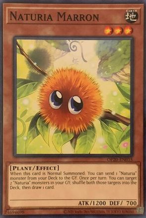 Naturia Marron (OP20-EN015) - OTS Tournament Pack 20 Unlimited