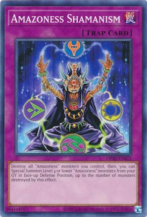 Amazoness Shamanism (OP20-EN022) - OTS Tournament Pack 20 Unlimited