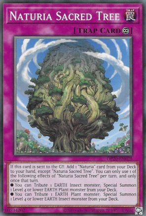 Naturia Sacred Tree (OP20-EN025) - OTS Tournament Pack 20 Unlimited