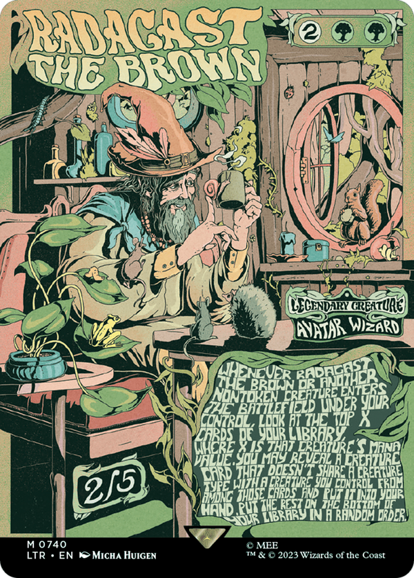 Radagast the Brown (Borderless Poster) (LTR-740) - The Lord of the Rings: Tales of Middle-earth