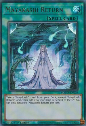 Mayakashi Return (MAMA-EN019) - Magnificent Mavens 1st Edition